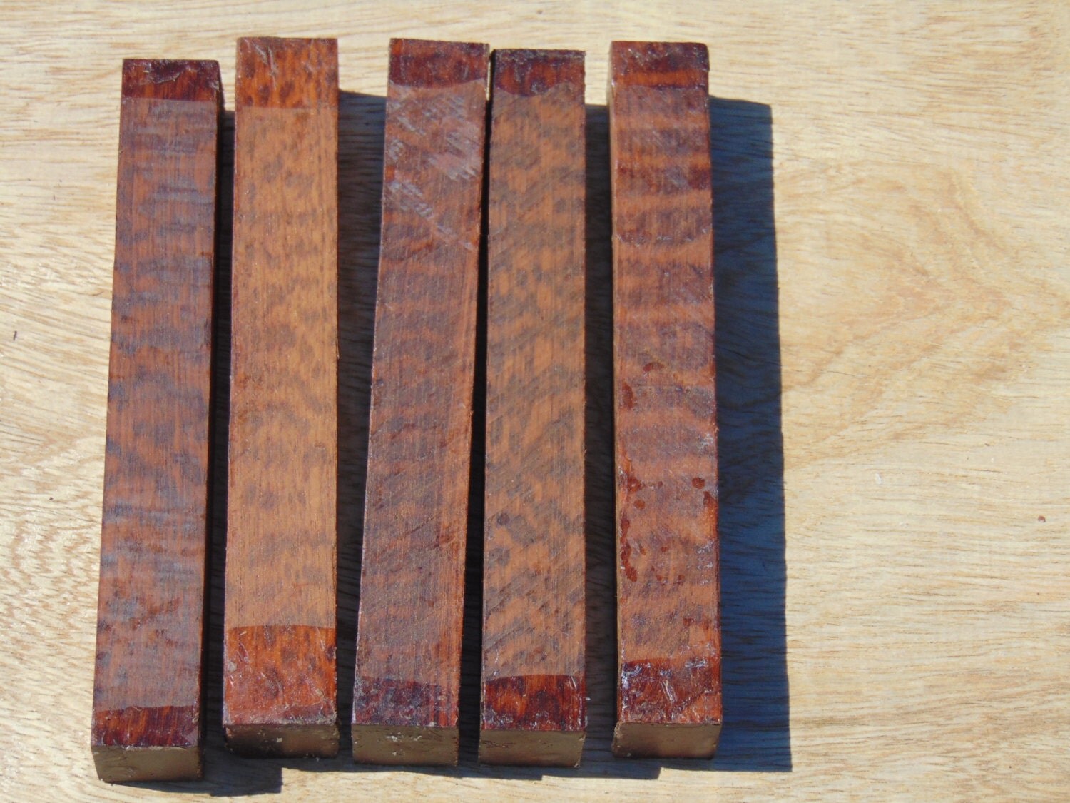 Snakewood Pen Blanks 5x3/4x3/4