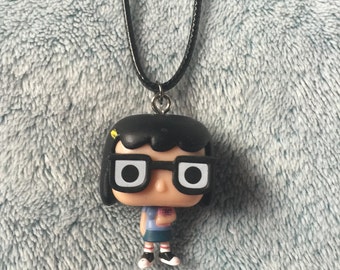 Funko Pop Vinyl Bobs Burgers Tina Belcher Figure Necklace
