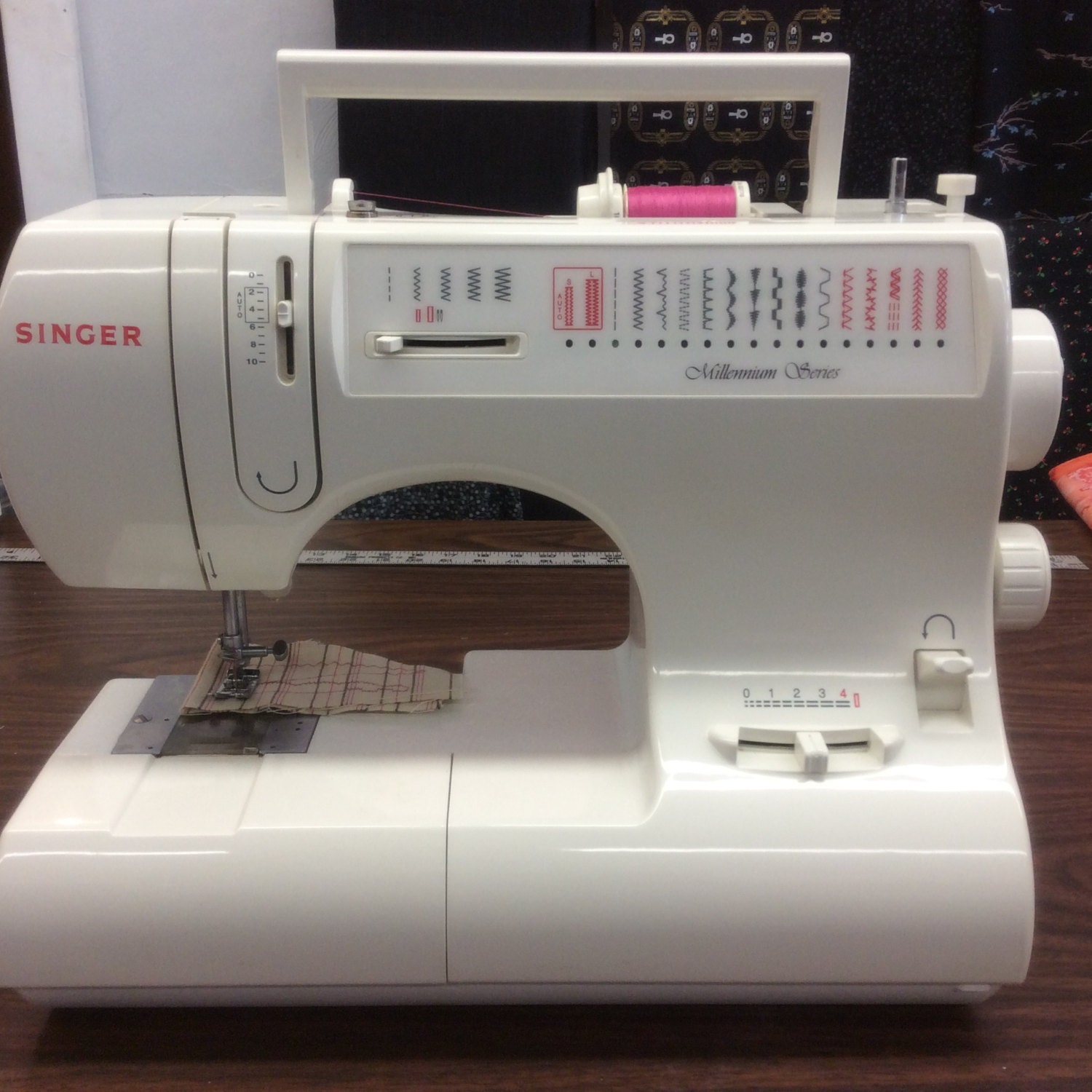 SINGER Millennium Series heavy duty free arm sewing machine