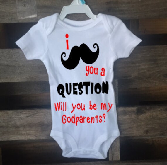 will you be my godparents onesie will you be my godparents onesie