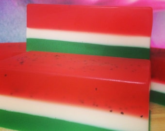 Watermelon Goatsmilk and Glycerine soap