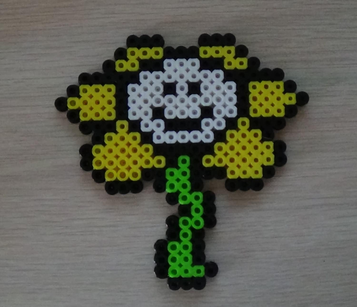 Undertale Flowey Pixel Art (DB68SD5NA) by mortarpanda13