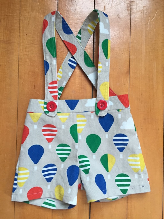 Items similar to Baby/Toddler Suspender Shorts Customizable Baby Boy