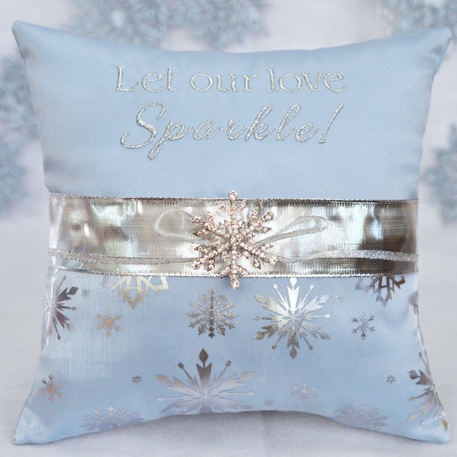 Creative Wedding Ring Bearer Pillows & by SewDelightfulPillows