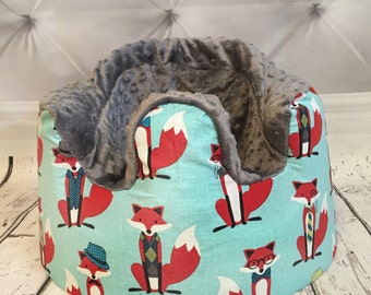 Dapper fox Charcoal Bumbo Cover