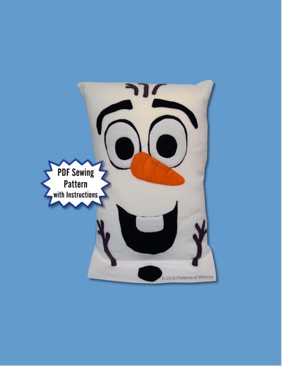 olaf pillow case