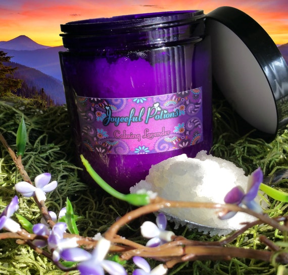 Body Scrub Lavender Organic Aromatherapy