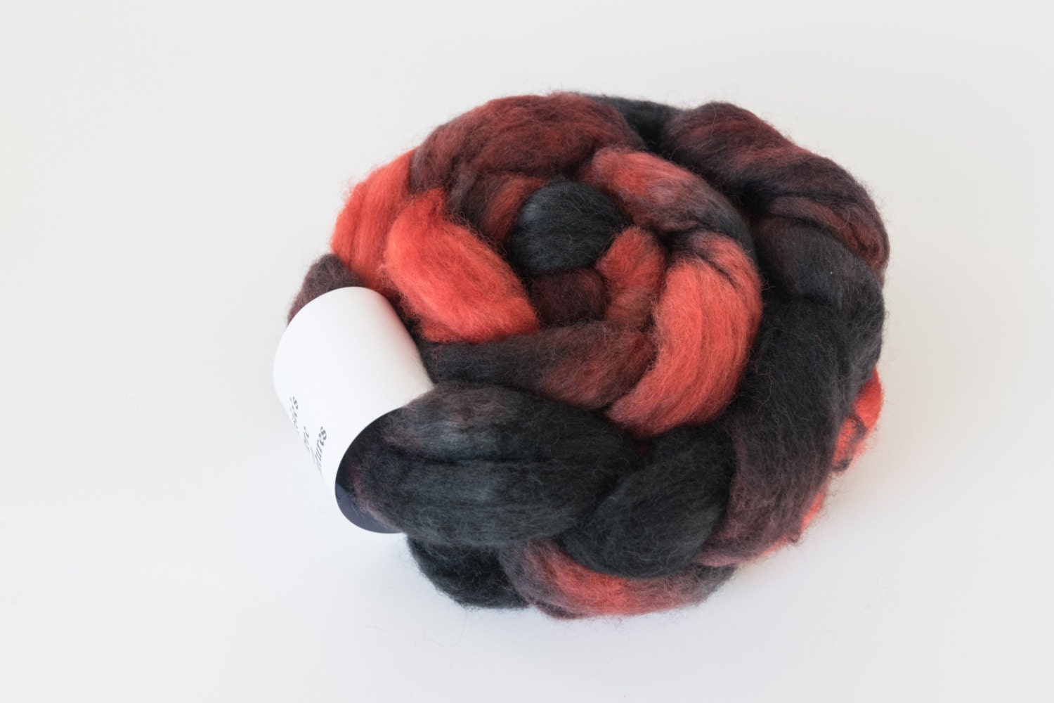 Blue Faced Leicester wool roving. Uk indie dyer. BFL fibre