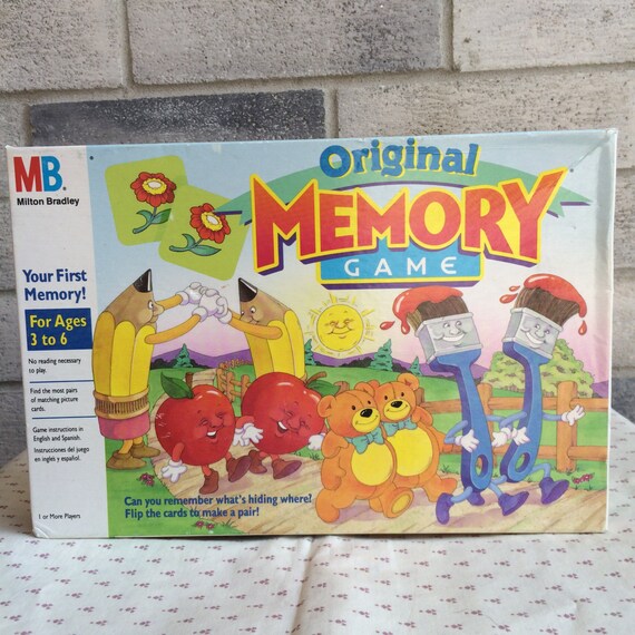 Vintage 90s Original Memory Game