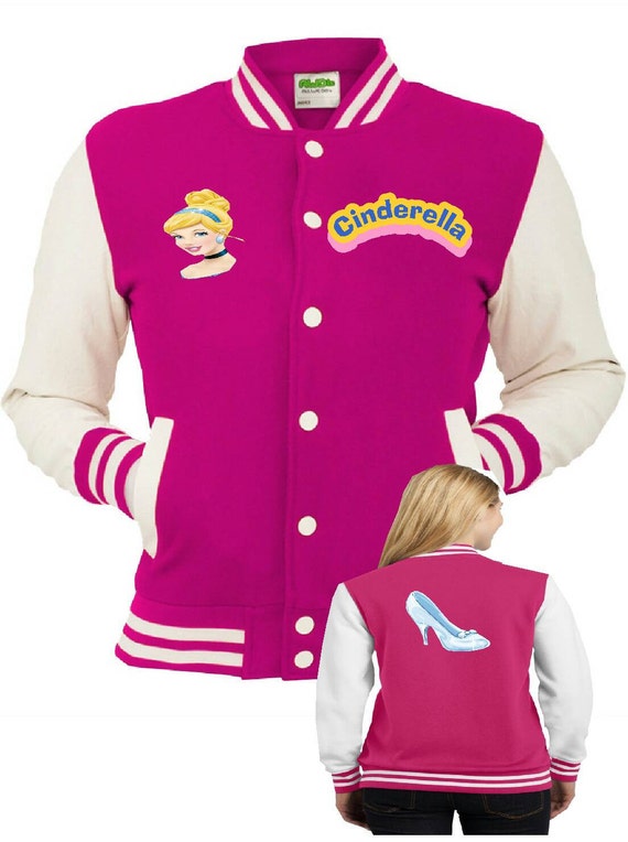Women's Cinderella Letterman Jacket Disney by thelionsland on Etsy