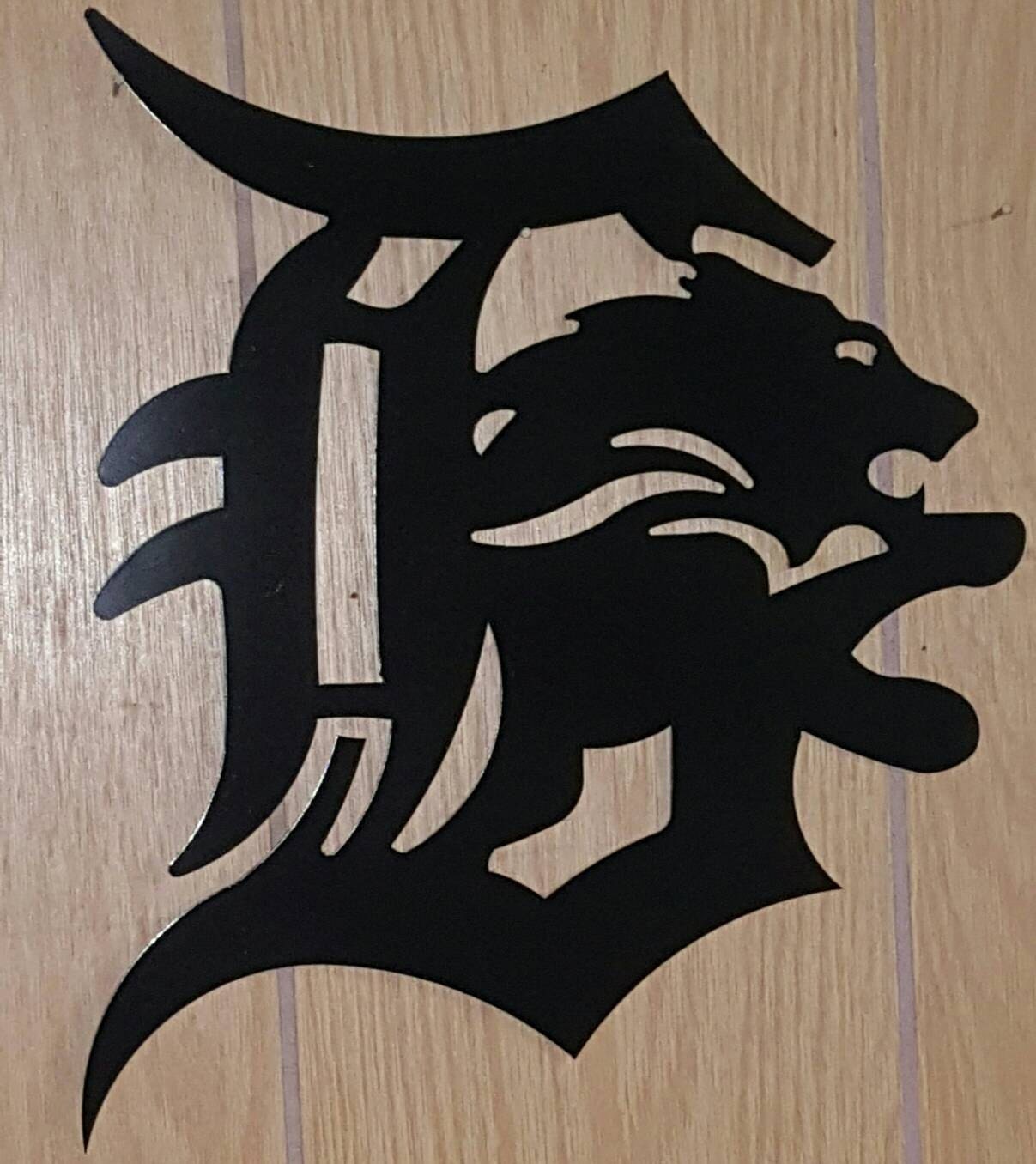 Detroit lions Detroit Tigers Metal Wall Art