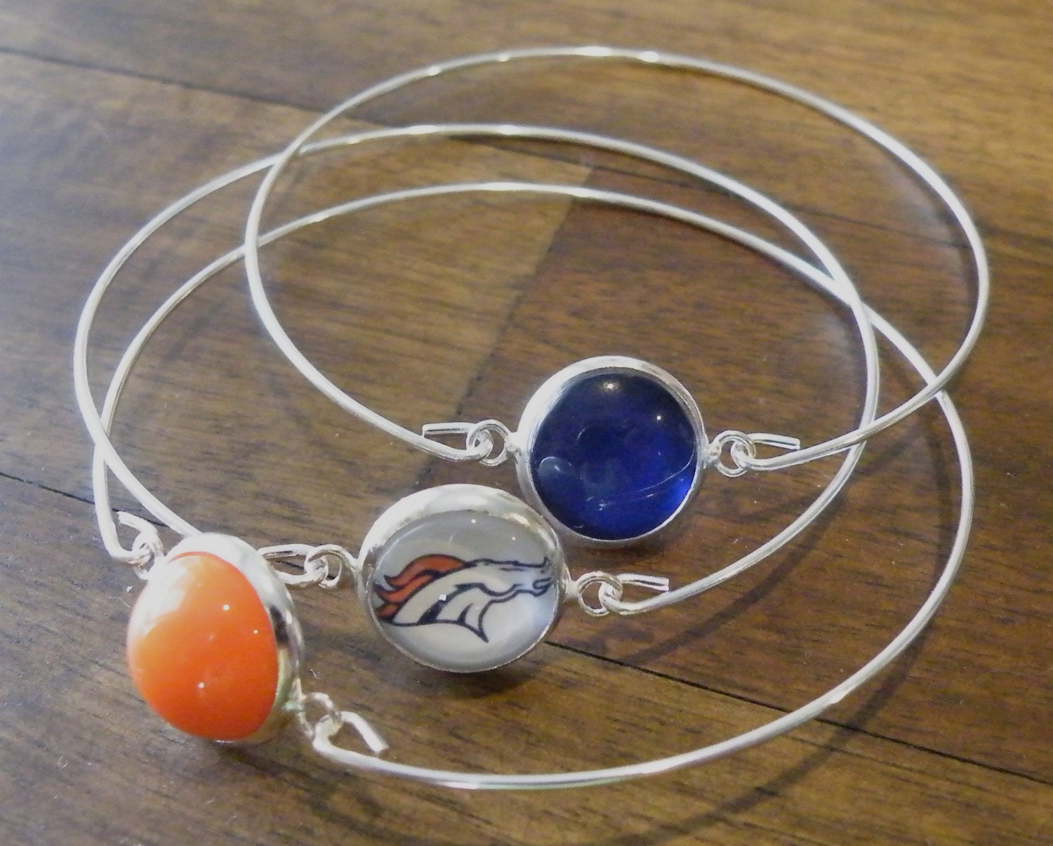 Denver Broncos Bracelet NFL Jewelry Denver Broncos by AmberDrive