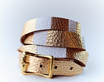 Womens Leather Wrap Bracelet, Buckle Bracelet, Multi Strand Bracelet, Wrap Bracelet Leather, Boho Wrap Bracelets for Women, Minimal Bracelet