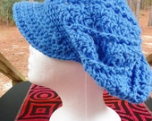 With Color options,Newsboy Hat,Slouchy brimmed hat,handmade crochet