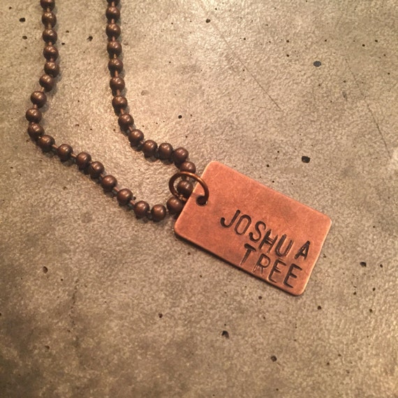 Joshua Tree Copper Necklace
