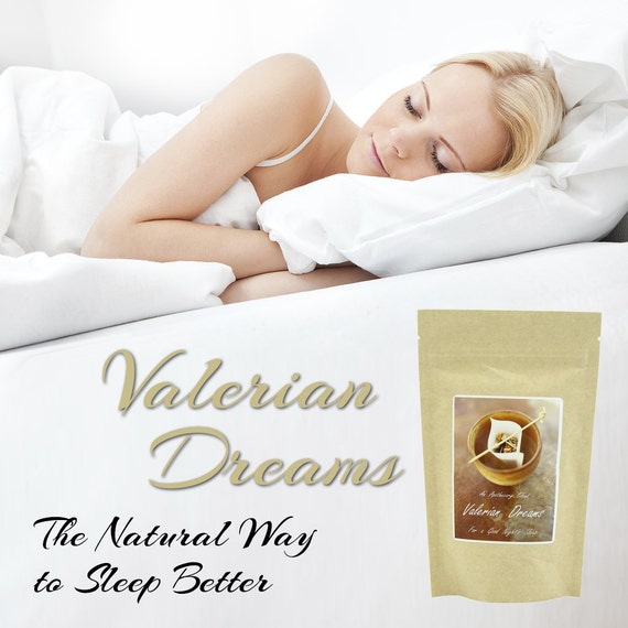 Valerian Dreams Natural Sleep Tea Made in USA