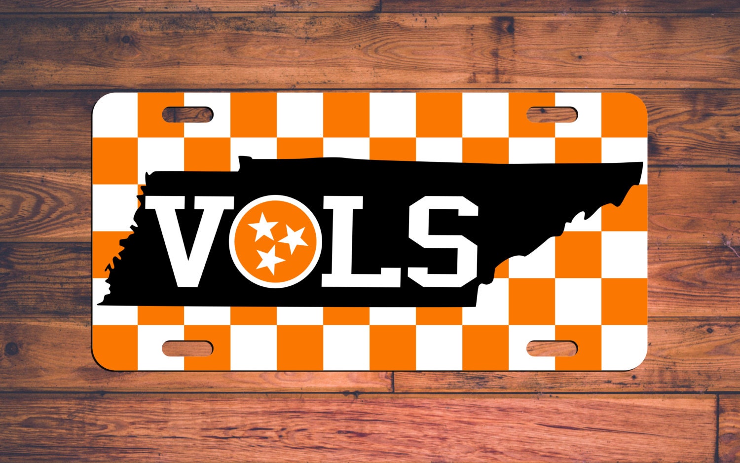Tennessee VOLS License Plate TN Volunteers Car Tag Go Big