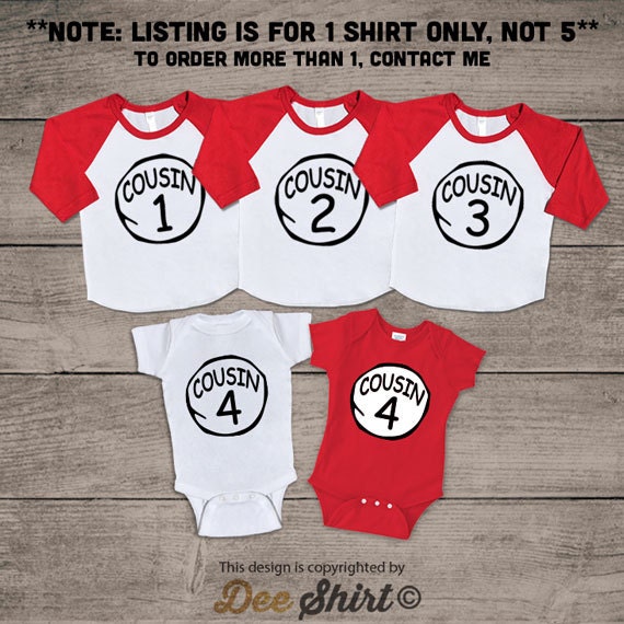 matching t shirts for cousins