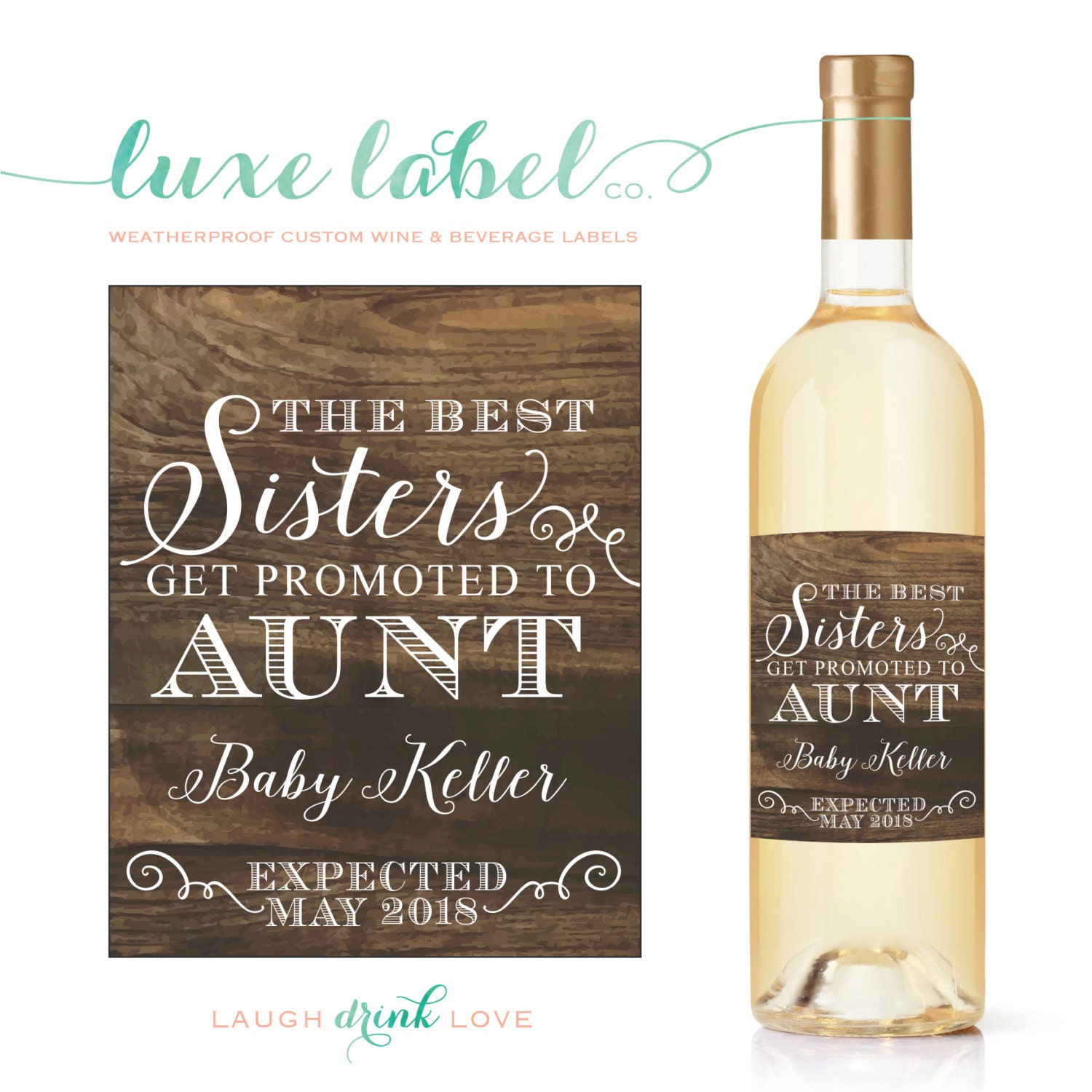 The Best Sisters Get Promoted to Aunt Wine Label