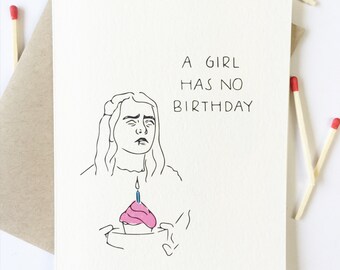 Birthday GAME OF THRONES Card, Name Day Card, Birthday Card for Boyfriend, Card for him, john snow card, birthday card for friend, got