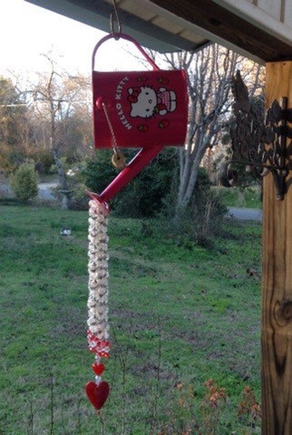 Hello Kitty Reimagined Watering Can Garden Sun Catcher