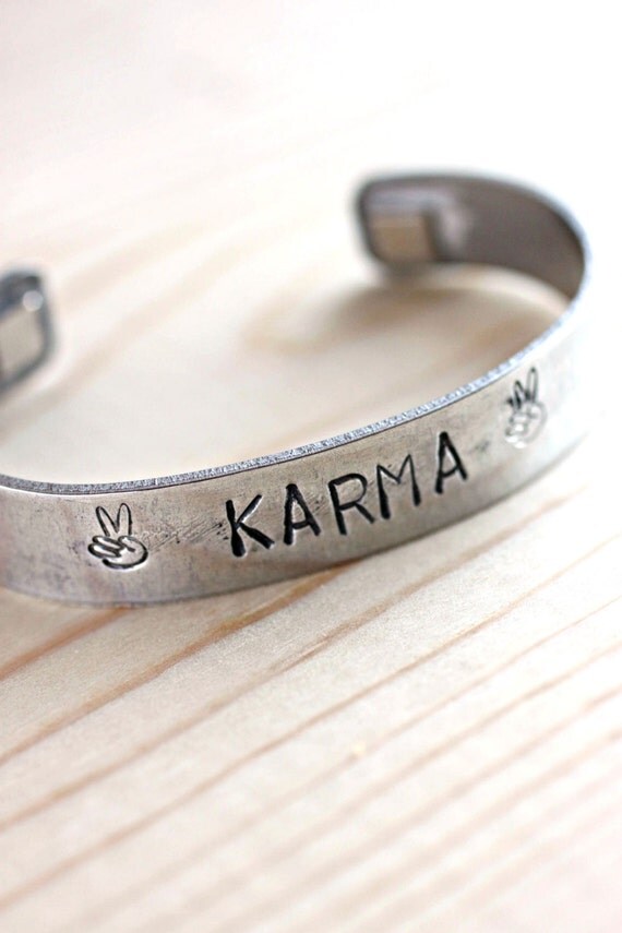 Karma Bracelet Karma Jewelry Good Karma Boho Jewelry