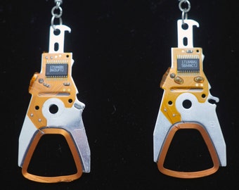 Computer Hard Drive Earrings 001