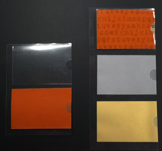 Laminated Card Holder for Filofax Kikki K Erin Condren Arc