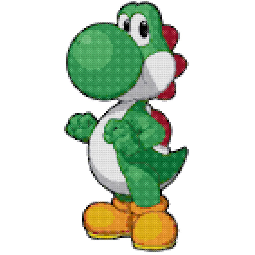 Yoshi Cross Stitch Pattern