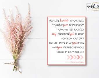 YW Handout // Oh, The Places You'll Go