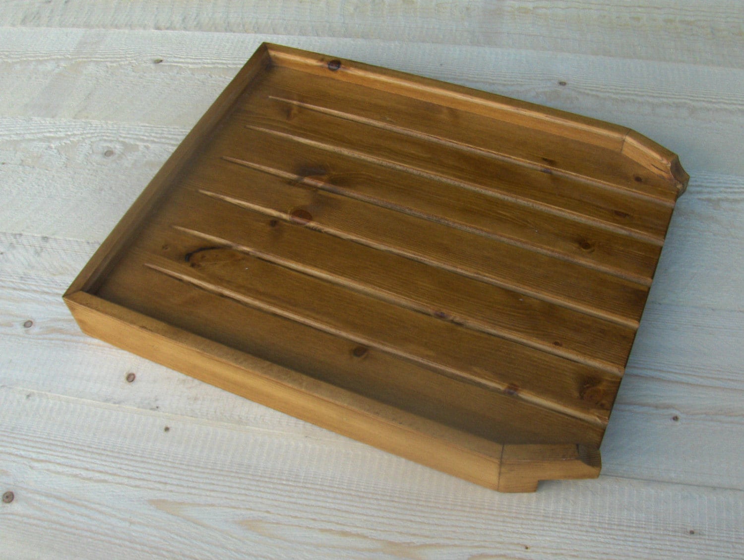 RAISED ANGLED LARGE draining board belfast sink/butler drainer