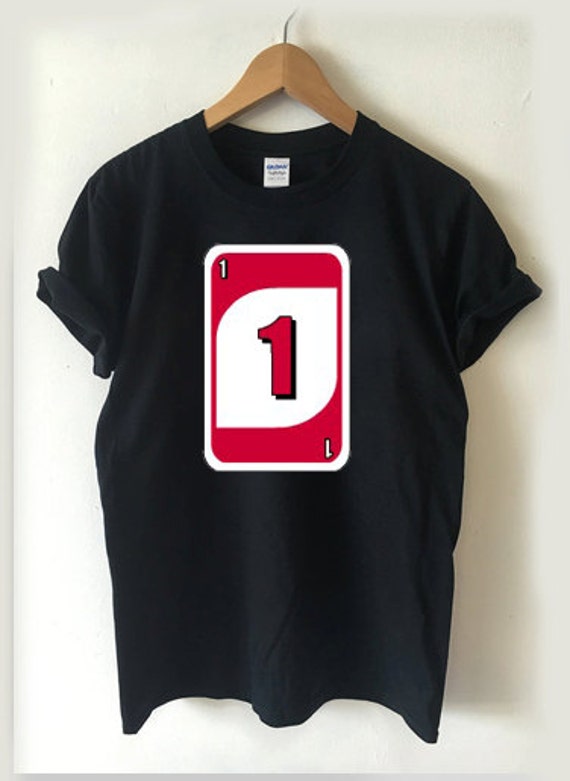 uno card birthday shirts