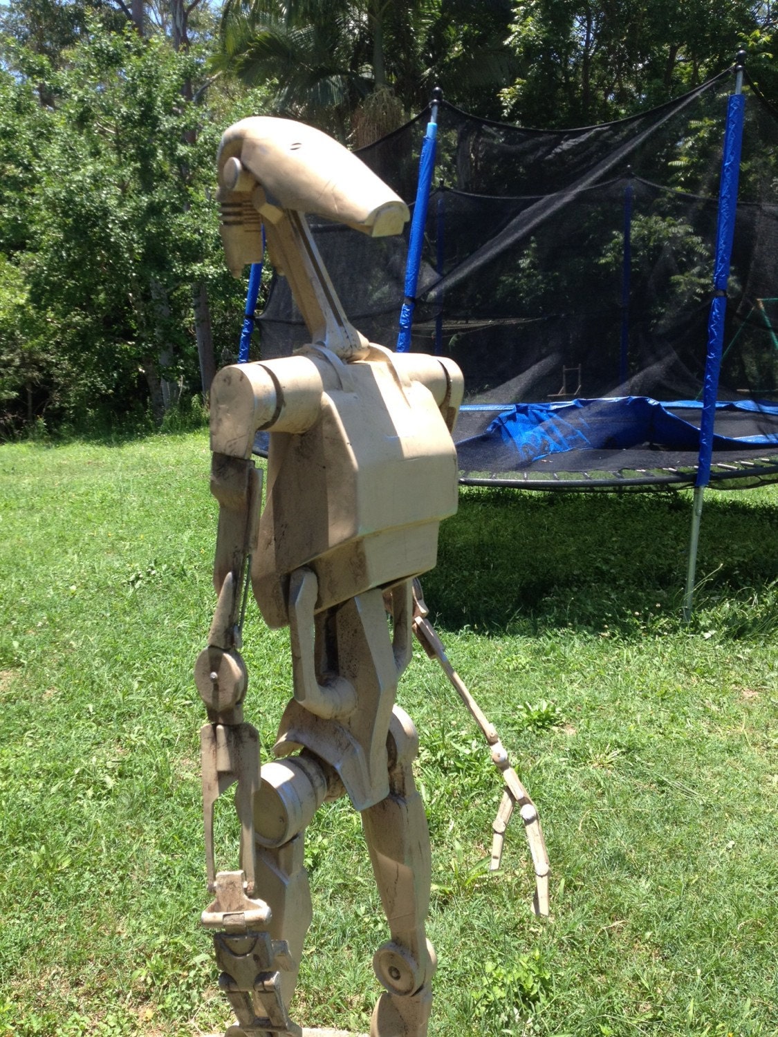 Star wars episode 3 battle droid life size statue by Filmpropz