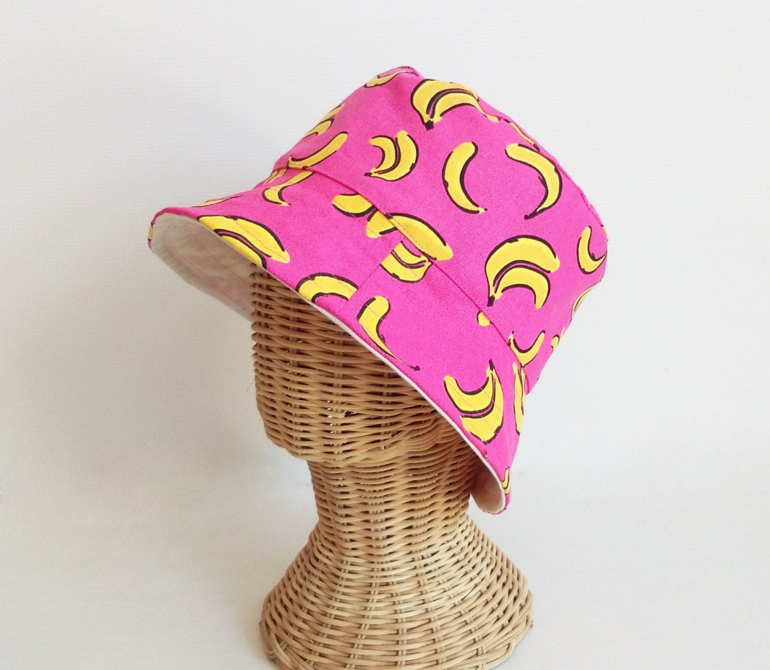 Banana Bucket hat Handmadesun