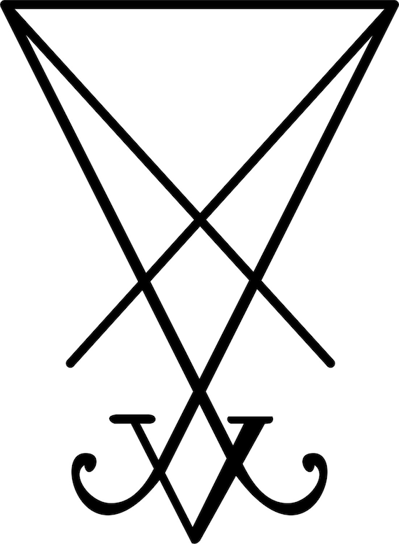 Sigil of Lucifer vinyl decal