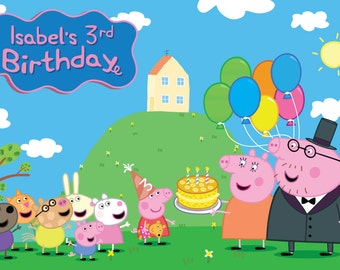 Unique peppa pig printable related items | Etsy