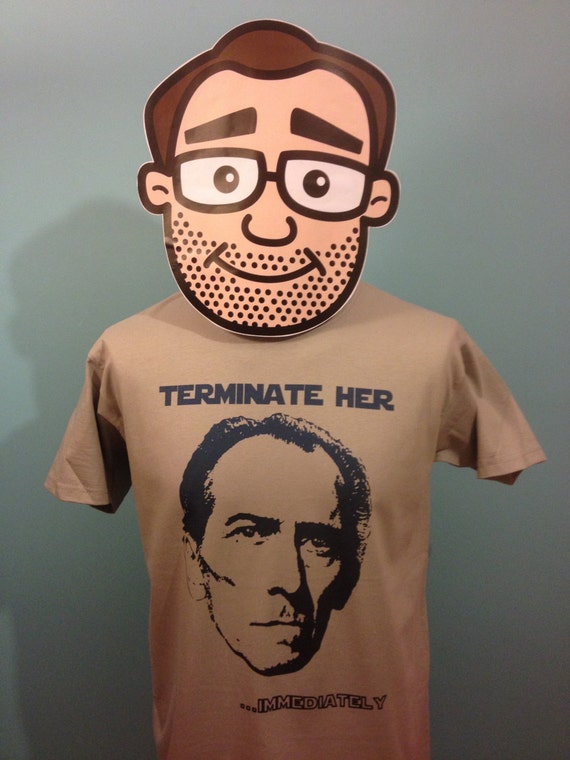 peter cushing t shirt