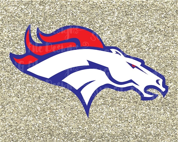 Download Denver Broncos Football Logo Design Cutting File by ...