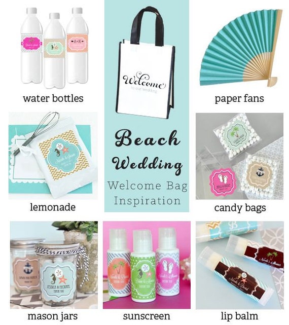 Beach Wedding Welcome Bag Ideas