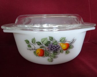 Arcopal Arcuisine, Arcuisine oven dish, Arcuisine crockery, pyrex oven dish, Arcopal bowl, Arcopal crockery, Fruits de France, Arcuisine