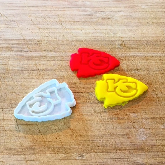 KC Chiefs Cookie Cutter American Football by 3DToolingScience