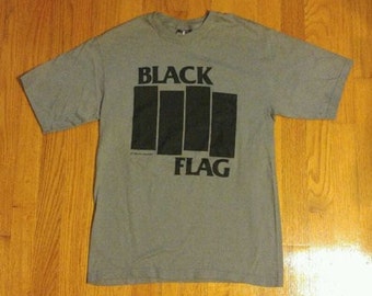 vintage black flag tshirt