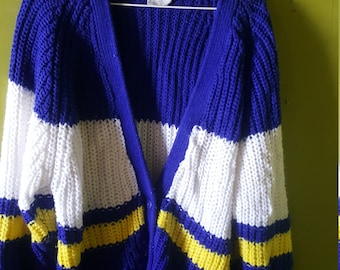 NOS Vintage Letterman W MGR Patch American Knitware Emblem Mfrs main image 0