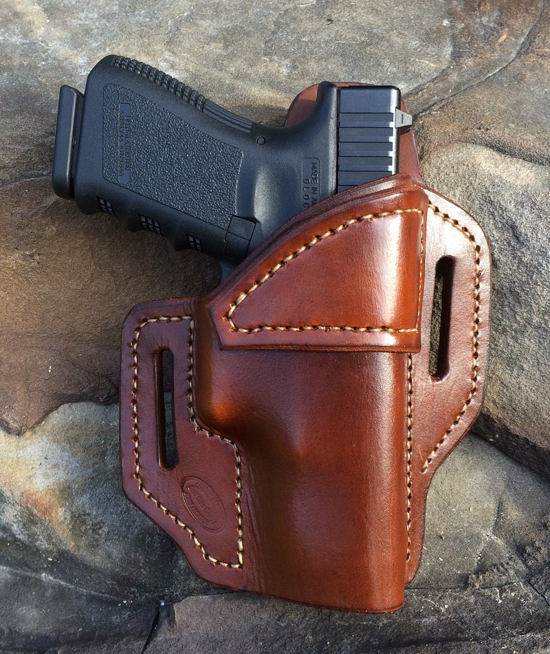 Right / Brown / OWB Glock 19 holster