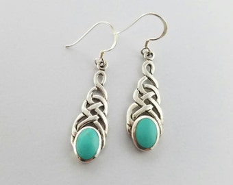 Turquoise earrings | Etsy