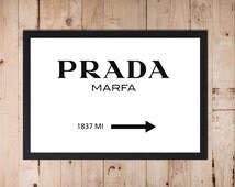 Prada marfa 1837 mi poster Clearance