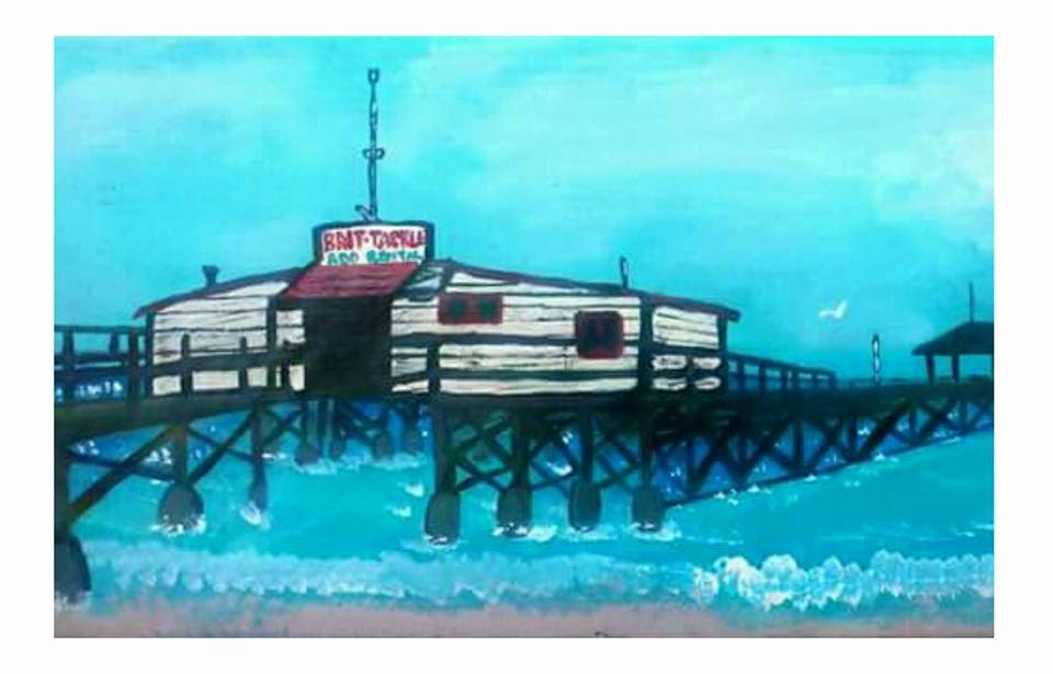 REDINGTON BEACH Fishing Pier Florida Coastal Beach Home