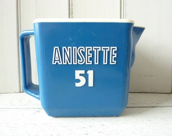 French water jug, 70's, Anisette 51.
