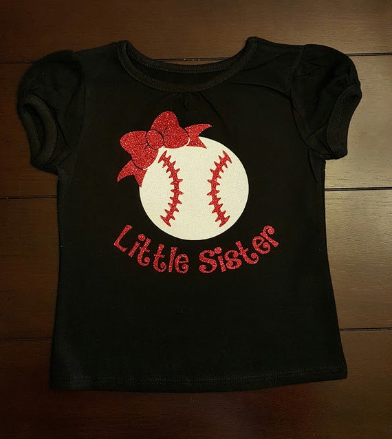 little sister baseball shirt