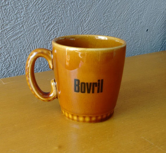 60s Bovril Mug by Lord Nelson Pottery // Collectable Retro